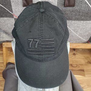 buy2get3rdFREE 77 USA Flag Adult Adjustable Hat Cap Black American Eagle